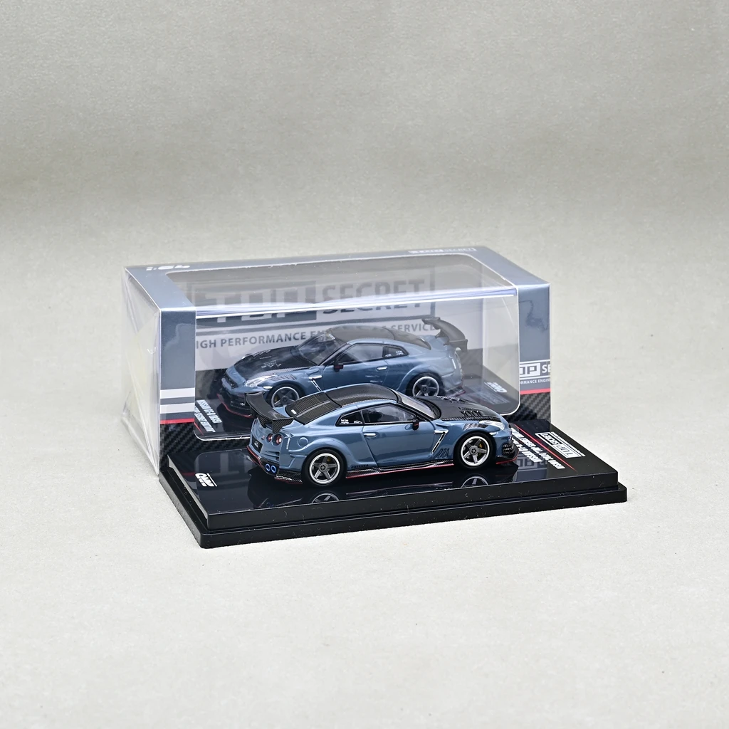 INNO 1:64 Nissan GT-R R35 Hong Kong Toycar Salon 2024 Die-cast Alloy Car Model Collection Display Gift