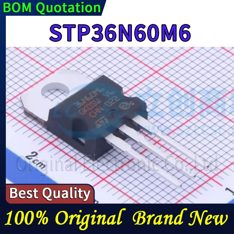 10pcs/lot STP36N60M6  Original  In stock High quality