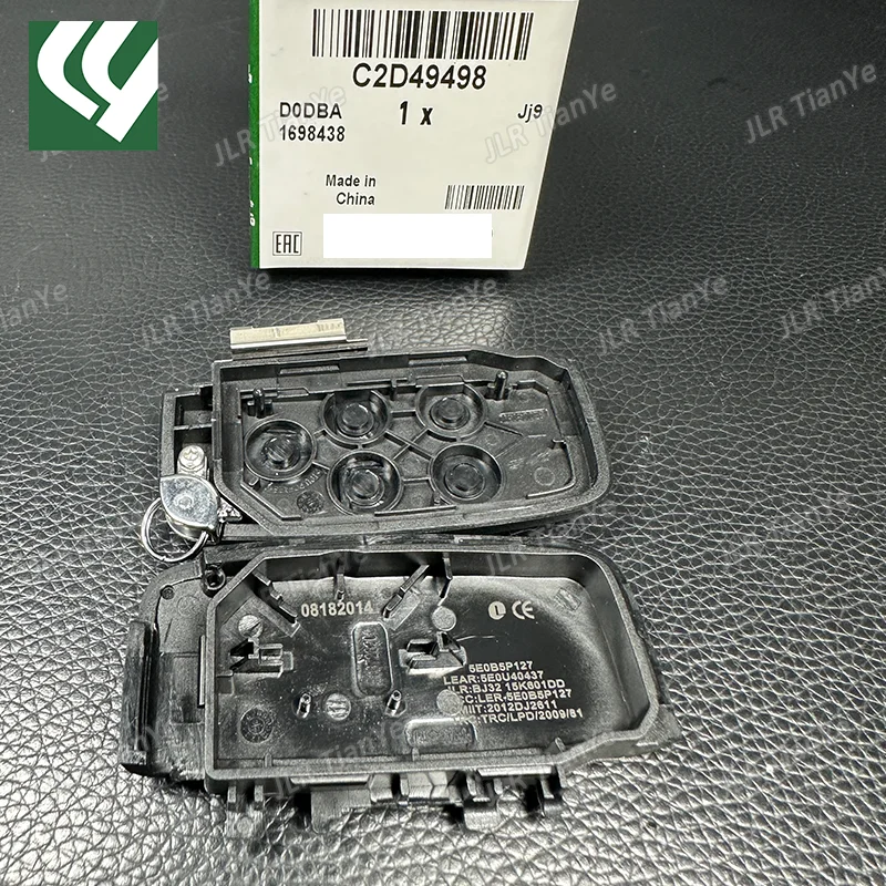 Carcasa para llave de Jaguar, C2D49498, C2D39385