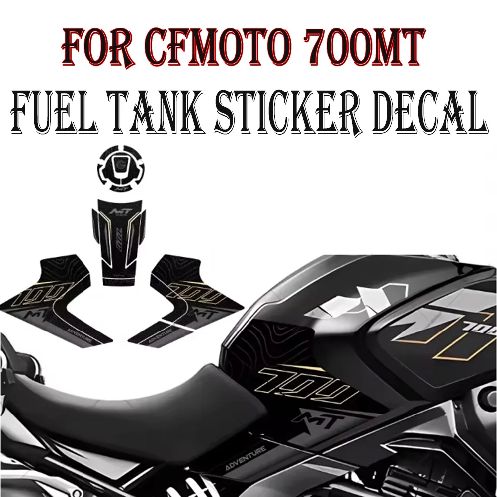 

Для CFMOTO 700MT 700 MT 2025 мотоциклетные наклейки на топливный бак с защитой от царапин, наклейка, крышка для бензина, защитная накладка, аксессуары 700MT