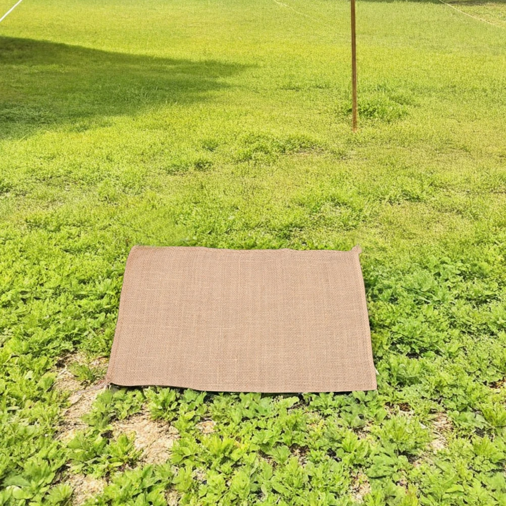 

Portable Burlap Potato Sack Race Bags BBQ Party Outdoor Lawn Games Reusable Jute Storage sacks Lightweight Interaction