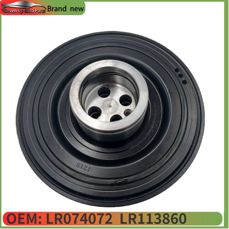 LR074072 LR113860 JDE38407 Auto Parts Crankshaft Pulley Belt Pulley for Land Rover Defender Discovery 5 Discovery Sport  Vogue