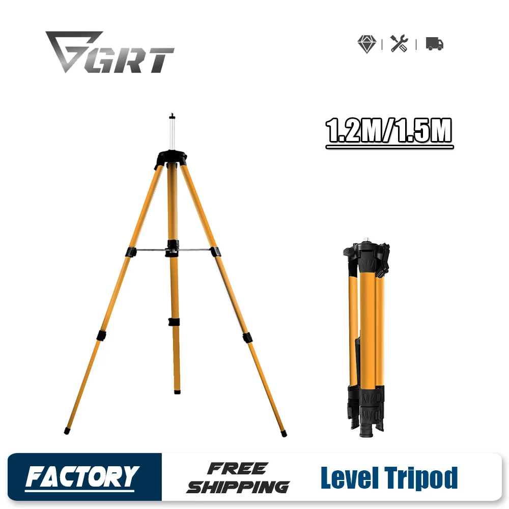 

Штатив для лазерного уровня, 1,2/1,5 м, с адаптером 5/8 дюйма