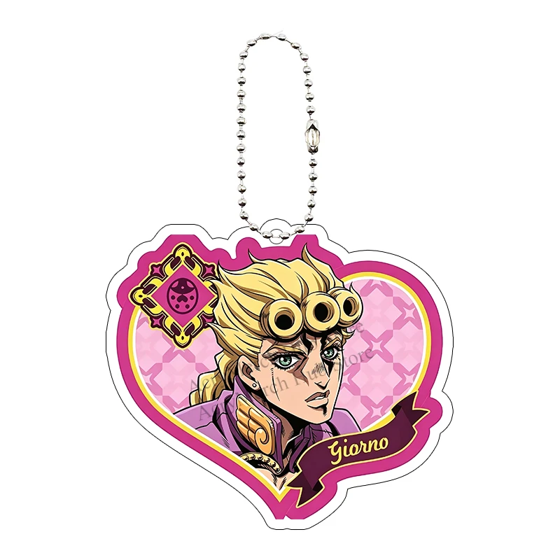 Doppio Giorno Risotto JOJO Anime Cartoon Acryl Trendiger Anhänger Rucksack-Dekoration Schmuck Doujin Schlüsselanhänger Geschenk – Detail 9