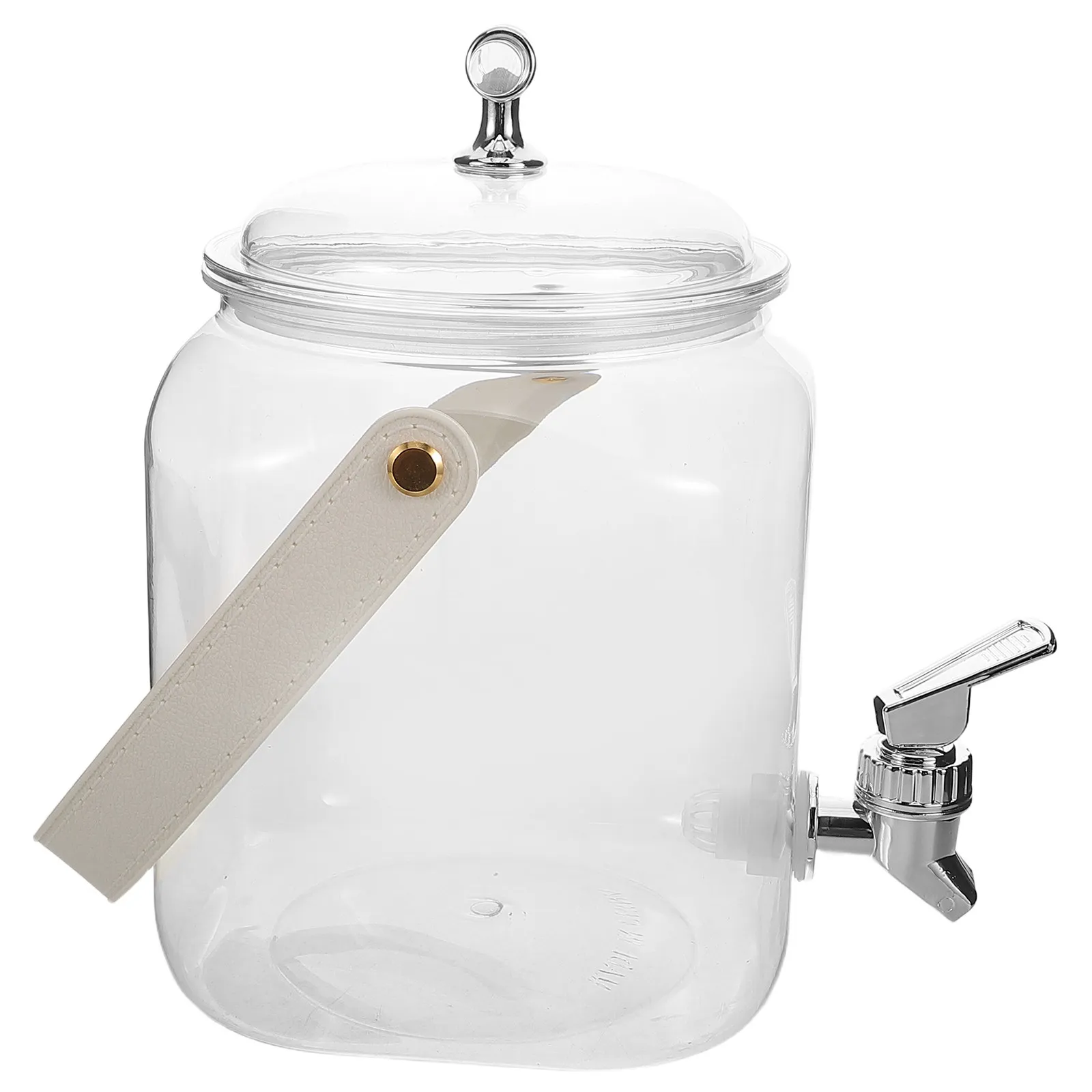 

Large Capacity Cold Kettle Dispenser Spigot Portable Handle Juice Dispenser for Fridge Outdoor Drinks Storage Plastic