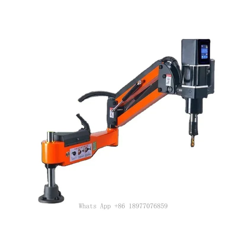 New Hot Sale Automatic Desktop CNC Threading Machine Intelligent Servo Electric Pistol-Grip Drill Handheld Universal Rocker Arm