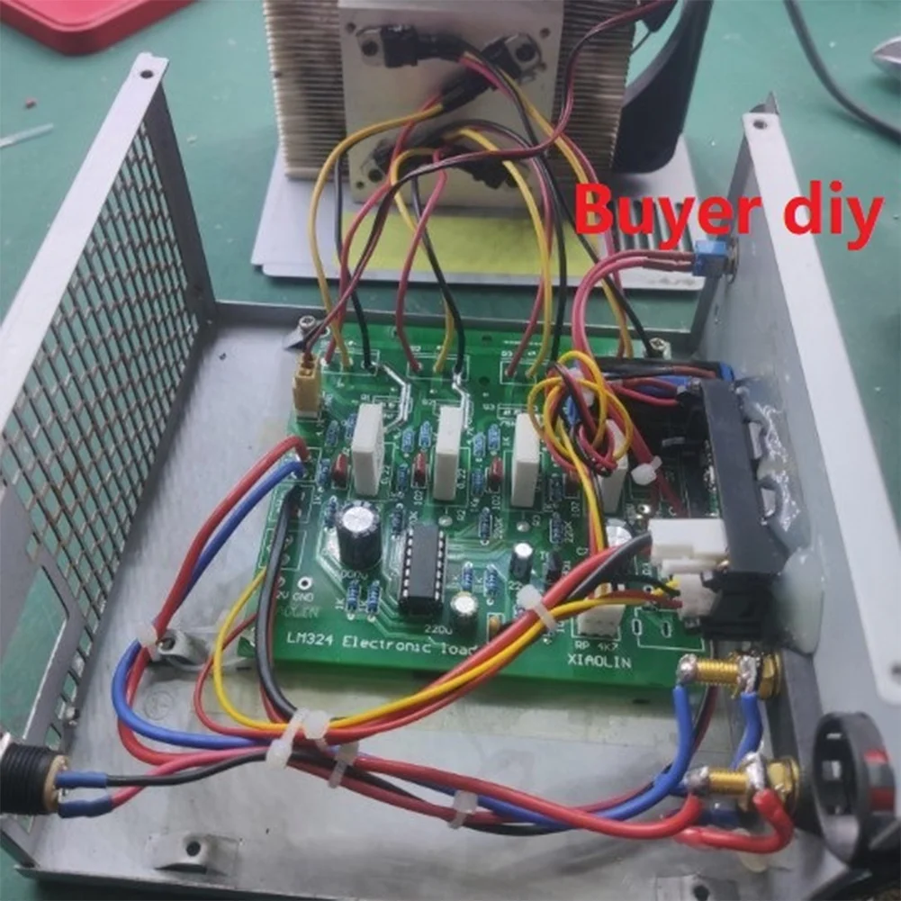 DIY Kits 150W 10A Battery Capacity Tester Adjustable Constant Current Electronic Load Discharge Test