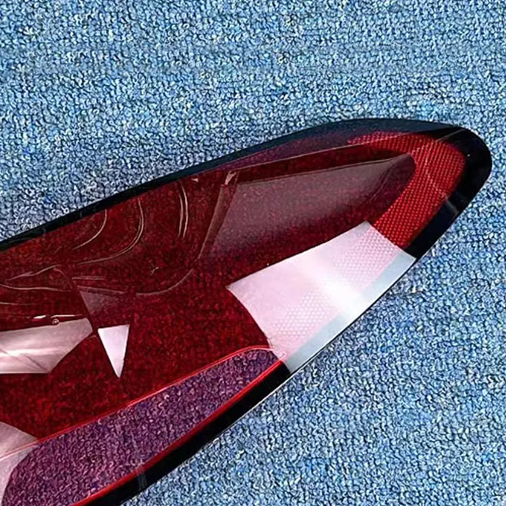 Car Taillight Cover For Benz GLC 2023 2024 Rear Lampshade Taillamp Shell Transparent Lampcover Auto Tail Light Housing Case 4