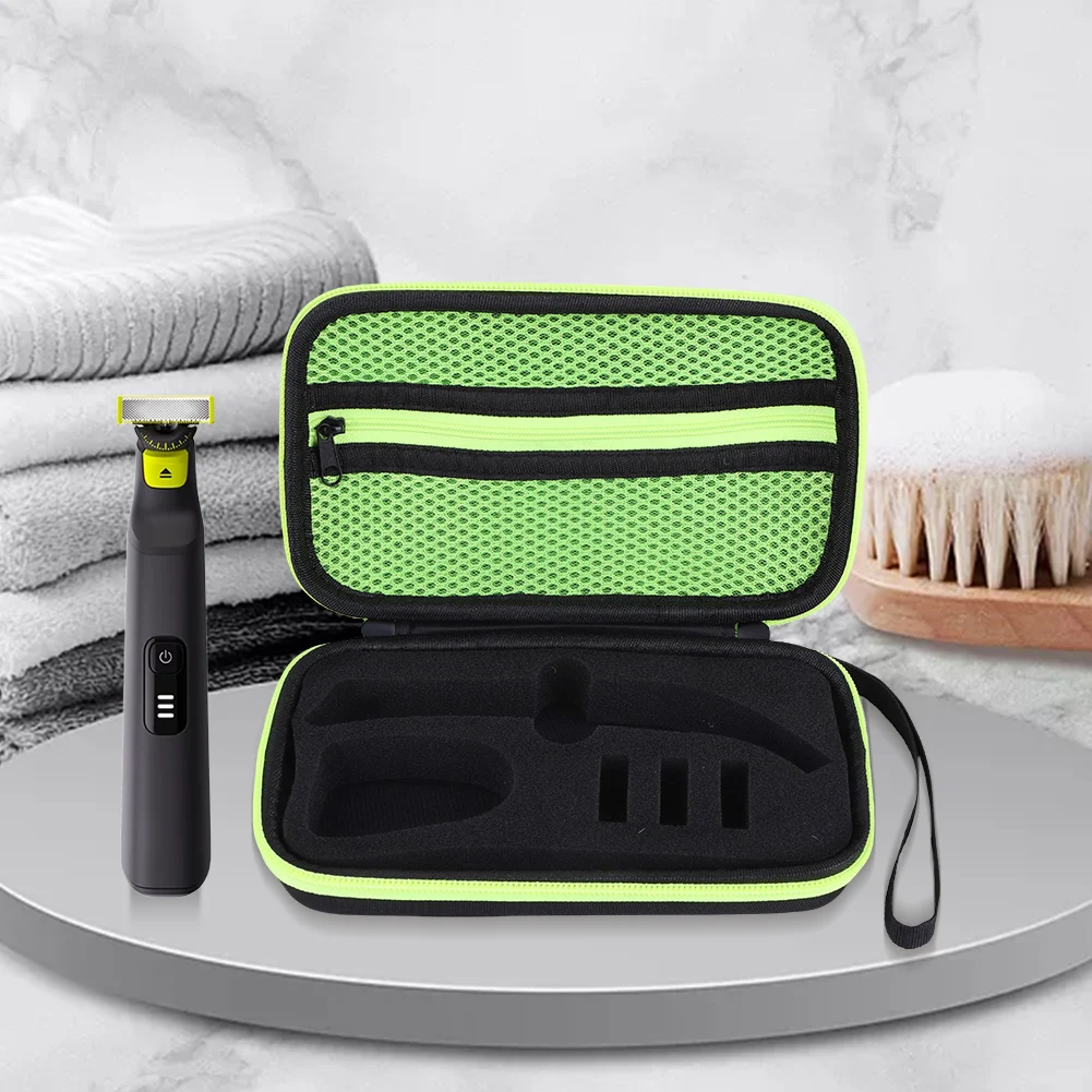 For OneBlade Pro Shaver Razor Holder Storage Bag Men Electric Shaver Carrying Case Shockproof Hard Travel Storage Bag