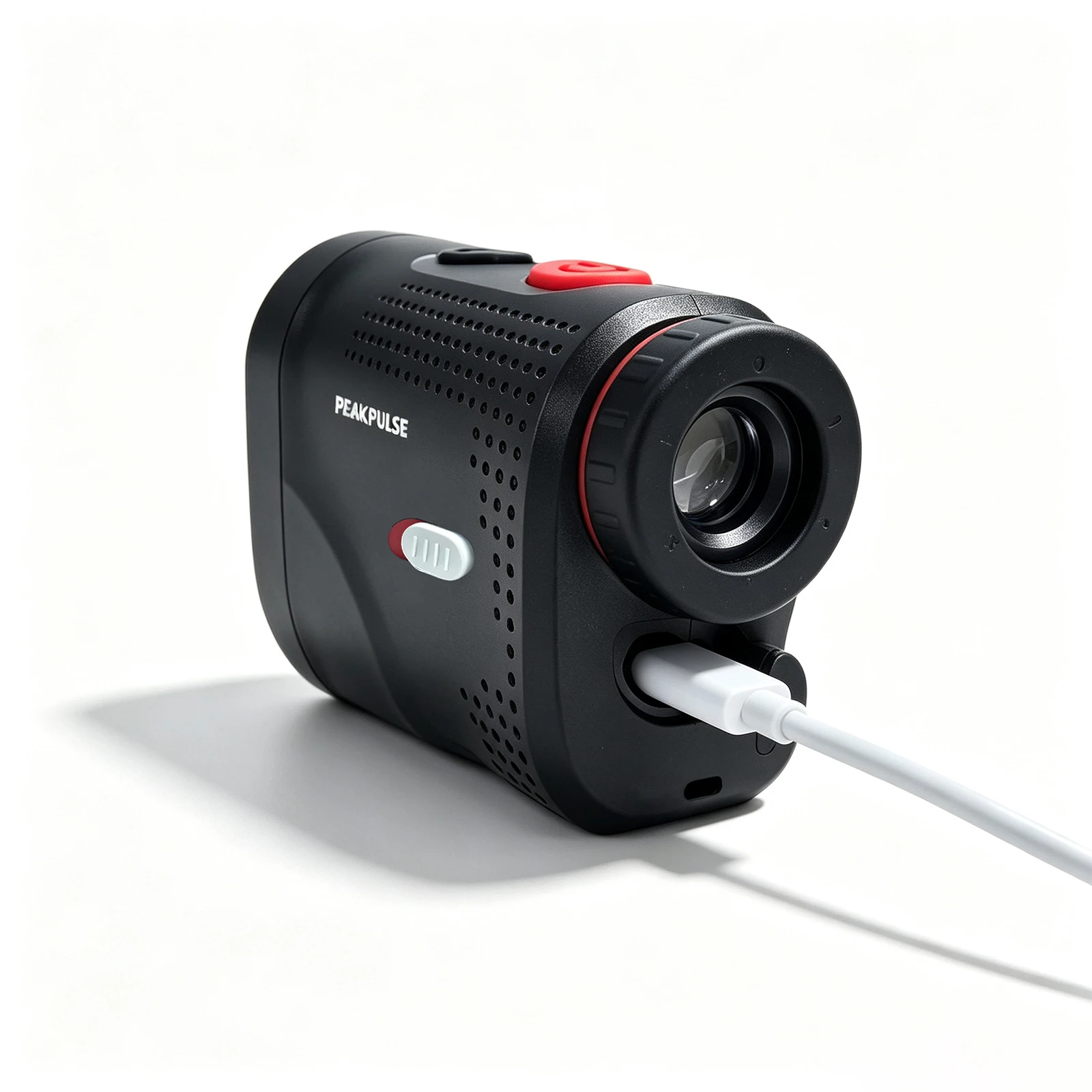 1500m Rechargeable Golf Rangefinder With Slope Compensation, 7x Magnification Flag Lock With Vibration,  For Golf Hunting Outdoo