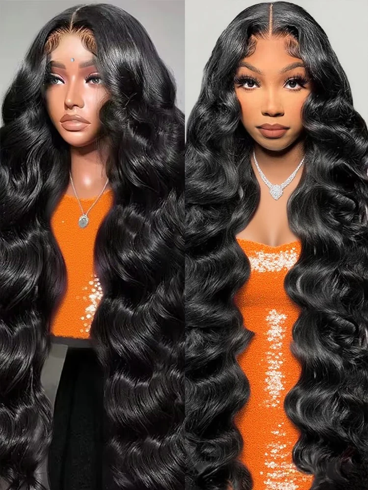 

30 40 Inch Body Wave 360 Full Lace Frontal Wig Human Hair Brazilian Water Wave 13x4 13x6 Hd Lace Front Human Hair Wigs For Women