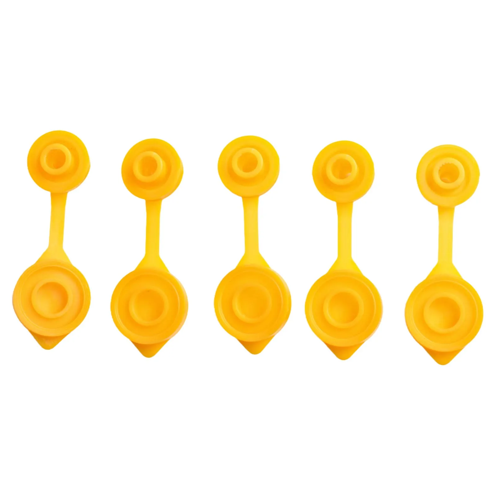 For Gas Cans Standard Gas Can Vent Cap Yellow Vent Cap Spout Sealing Covers Polypropylene Material Drill 8mm Hole