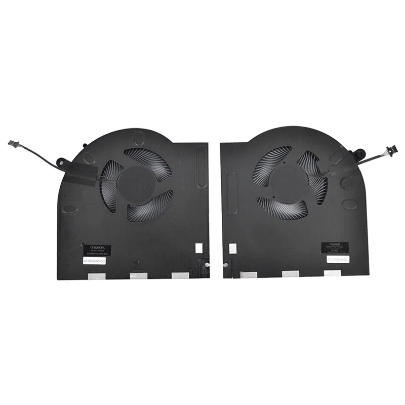 

Qy-2PCS CPU GPU Cooling Fan Plastic Cooling Fan For Dell Alienware M17 R3 M17 R4 RTX Graphics Card
