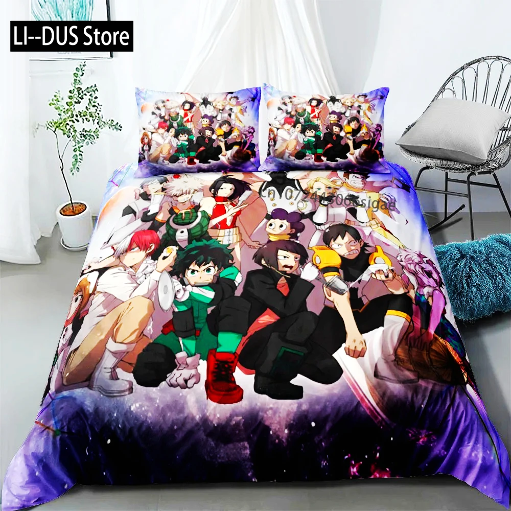

2024 Comics Art Duvet Cover Set UK Single Double Queen US Twin Full King Size Among Bed Linen Set