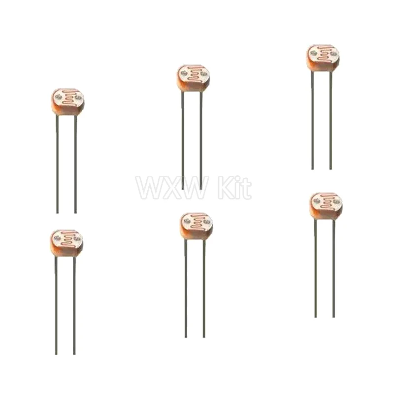 10/20PCS/lot photoresistor GL5506 GL5516 GL5528 GL5537 GL5539 GL5547 GL5549 LDR light detection switch sensor DIY