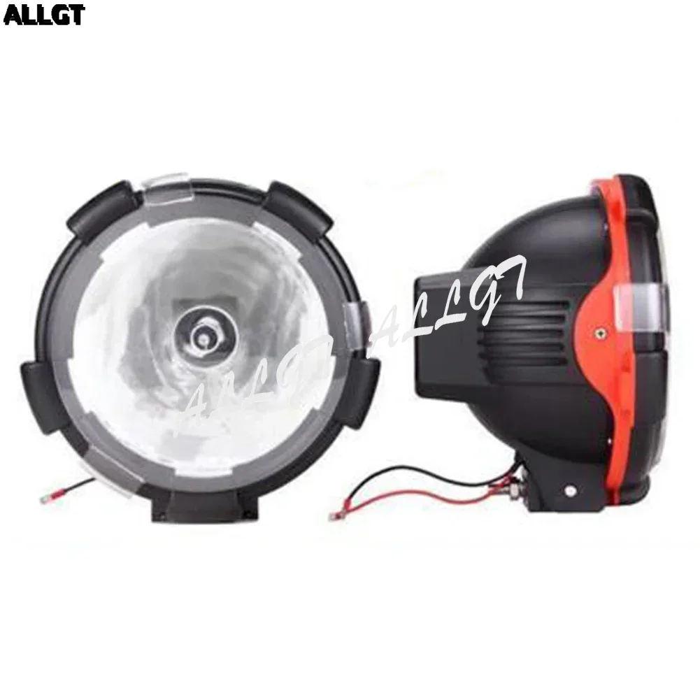 2PCS 9 Inch 75w New DRIVING LIGHT SPOT BEAM OFF ROAD LAMP CAR TRUCK