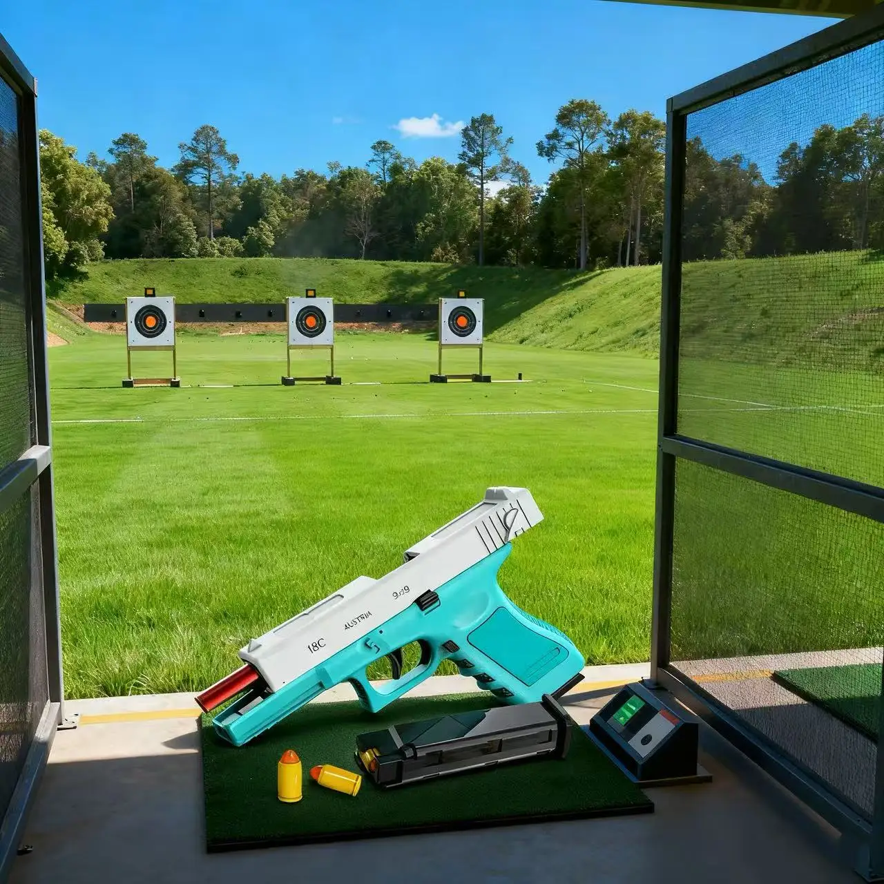 자동 탄피 배출 권총 장난감 총 블래스터 모델 소품 성인 어린이 야외 CS 게임 인터랙티브 소품 선물 소년용