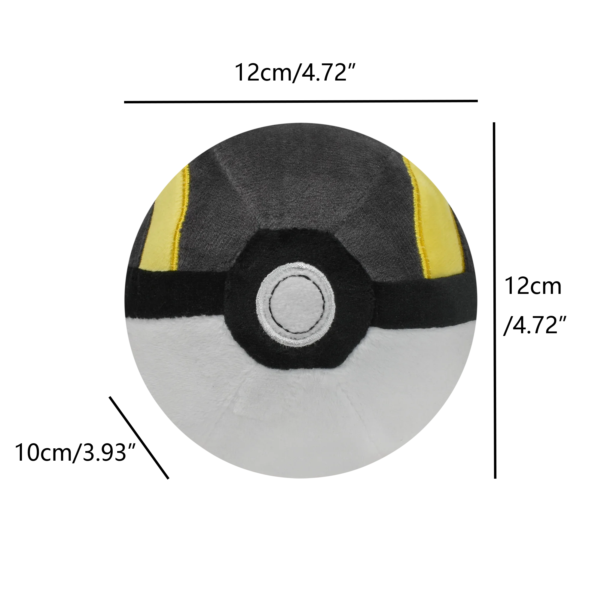 Master Ball Grote bal Ultra Ball Poké Ball Knuffels Zachte knuffels Cartoon Rugzak Hanger Decoratie Speelgoed Verjaardag