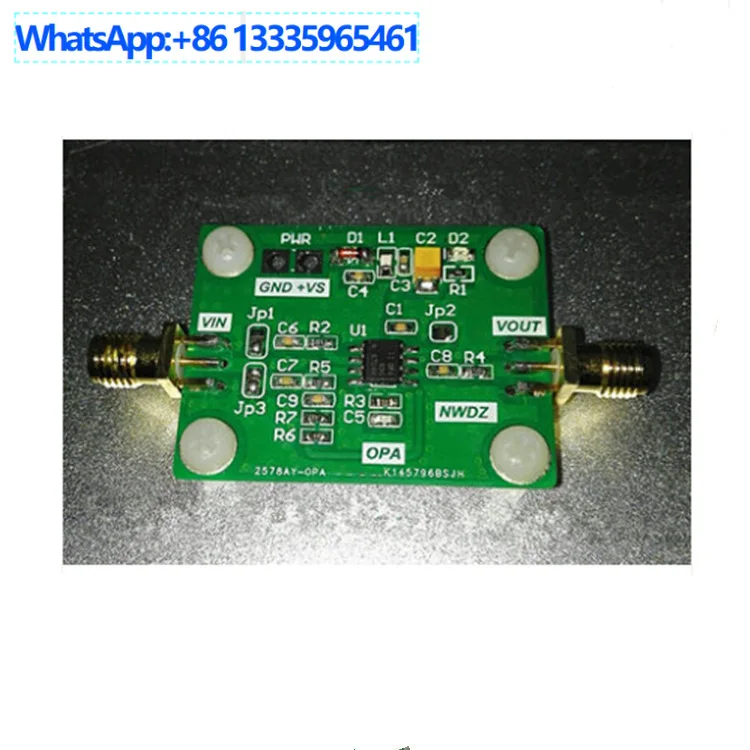 

10 шт. для модуля AD8009, 1 ГГц, 5500 В/uS, усиление обратной связь по току, низкое искажение, высокое импульсное усиление