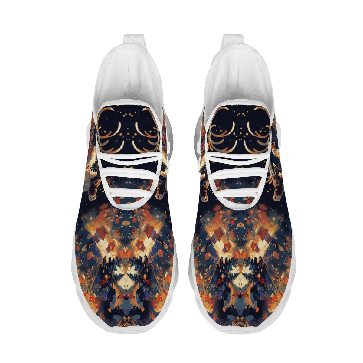 

YRZL Mens Christmas Sneakers Lightweight Slip On Comfortable Walking Shoes Anti Slip Casual Outdoor Wear Non Slip Gym Footwear