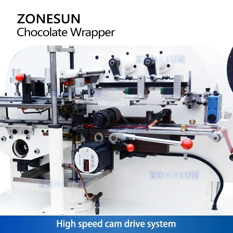 Zonesun Confezionatrice per confezioni di cioccolato Confezionatrice per barrette di caramelle Confezionatrice a flusso orizzontale ZS-HFW1