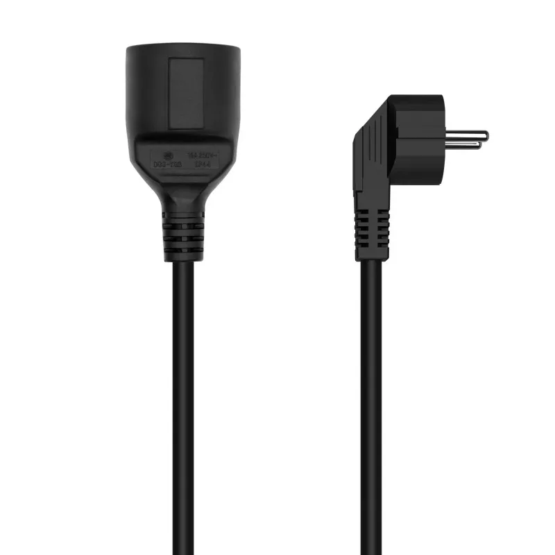 Aisens Schuko power supply extension Cable-CEE7/M-CEE7/H-10M - Color black A132-0603 tintasycartuchos.com