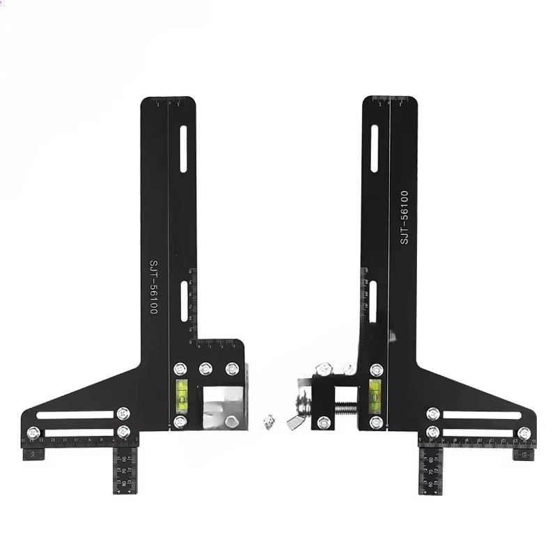 Modern designed elevator rail alignment ruler for apartment positioning