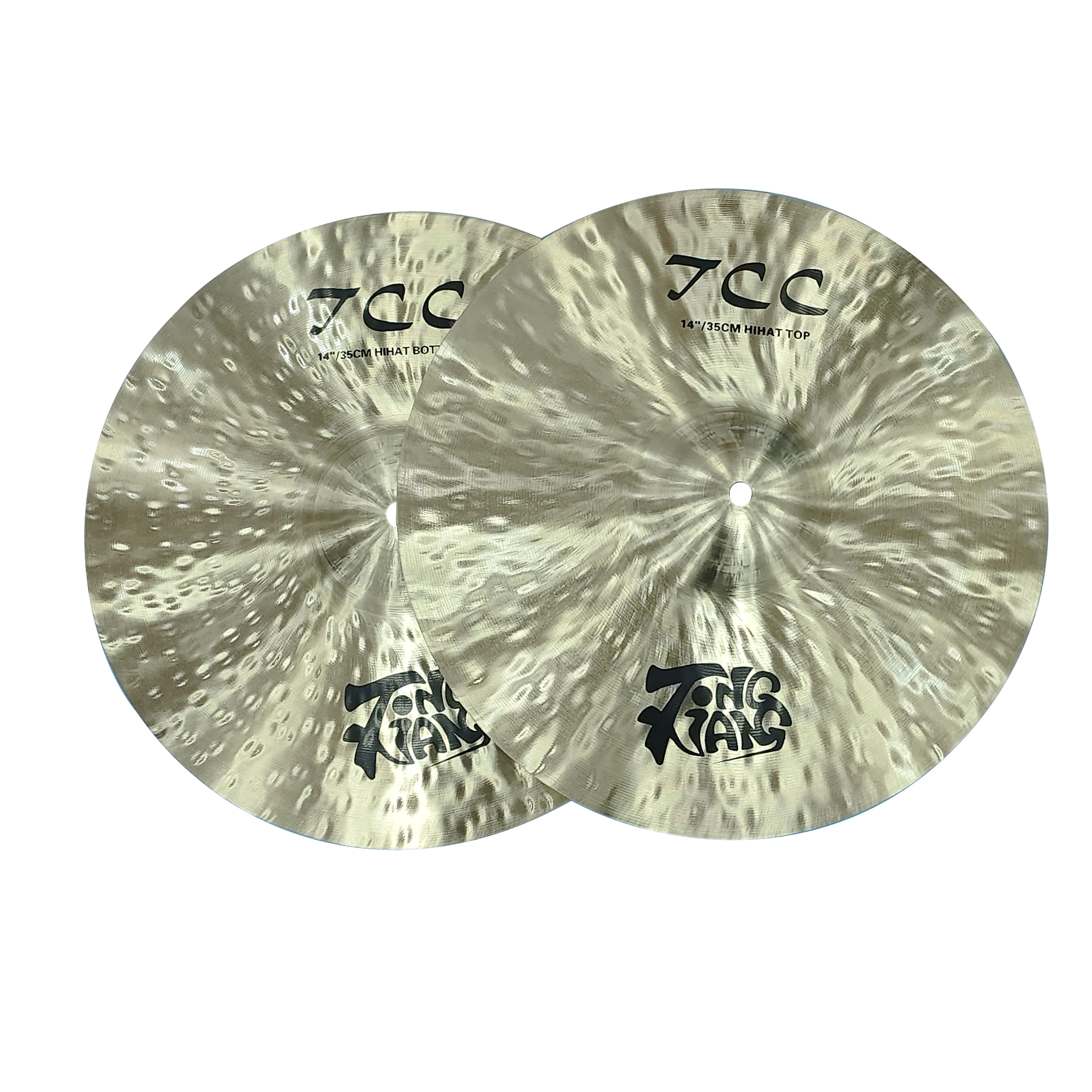 100% Handmade B25 Gong & Cymbals Professional Handmade Drum Cymbals Pack