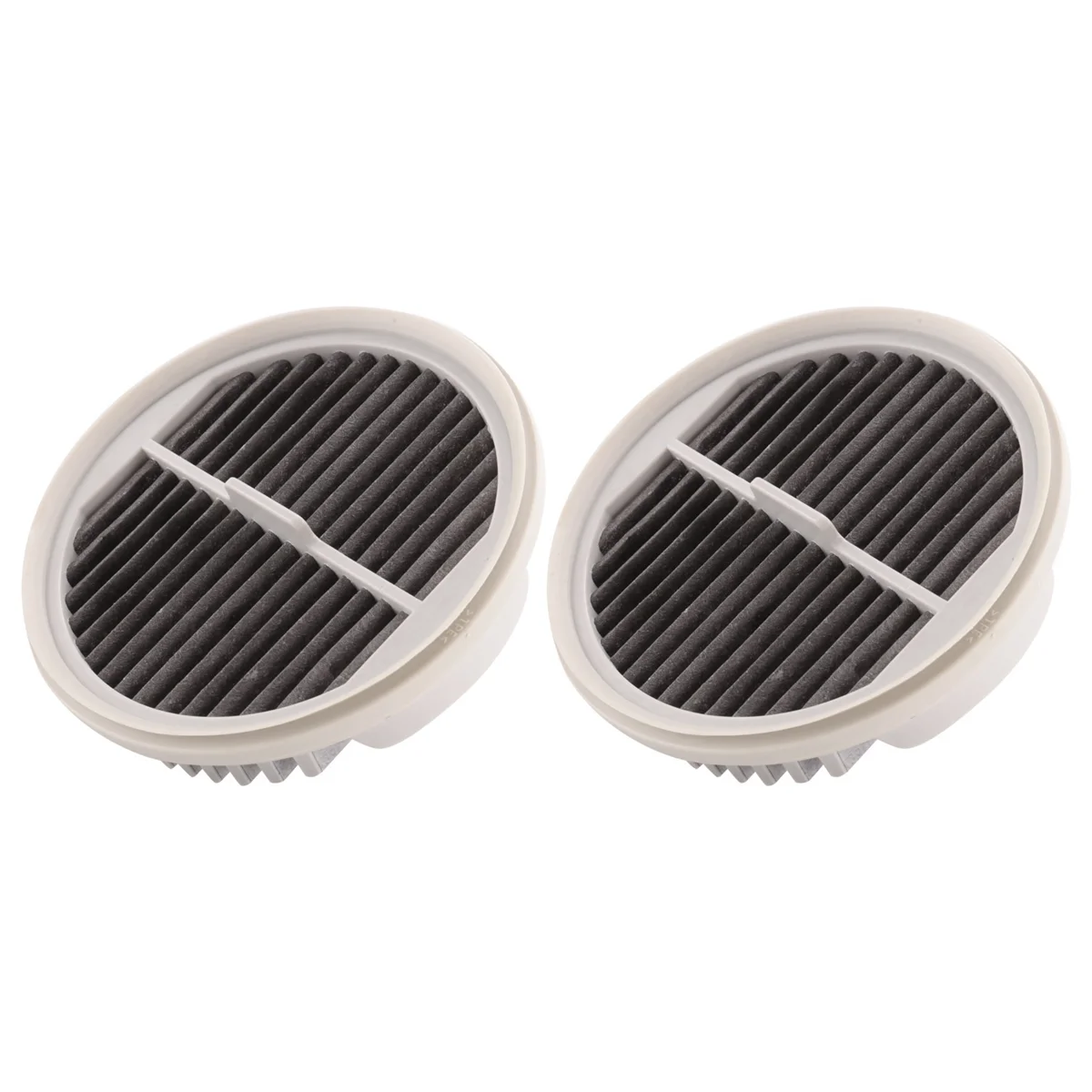 2Pcs for Handheld Vacuum Cleaner Filter HEPA (Two Packs) White for MJXCQ01DY Model