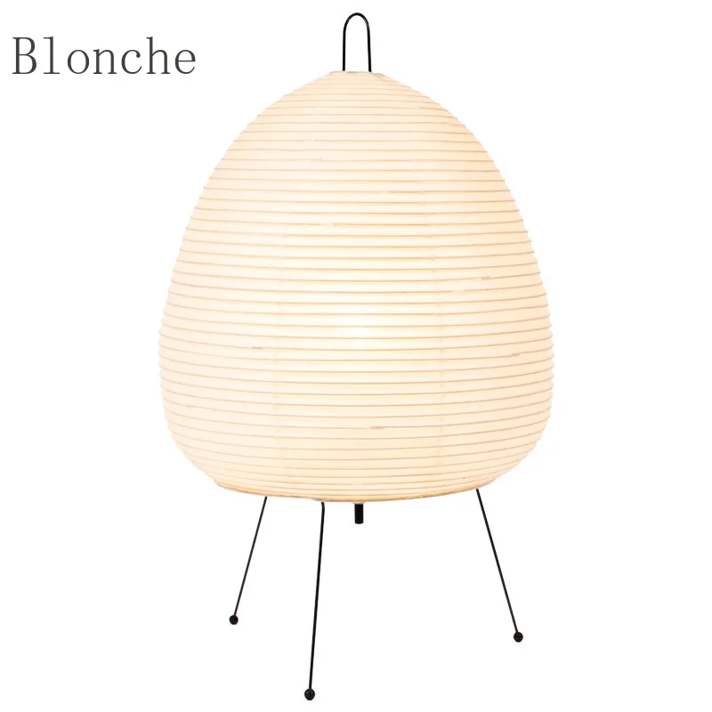 Japanese Rice Paper Lantern Led Table Lamp Living Room Bedroom Bedside Study Hotel Homestay Art Creative Decor Tripod Floor Lamp