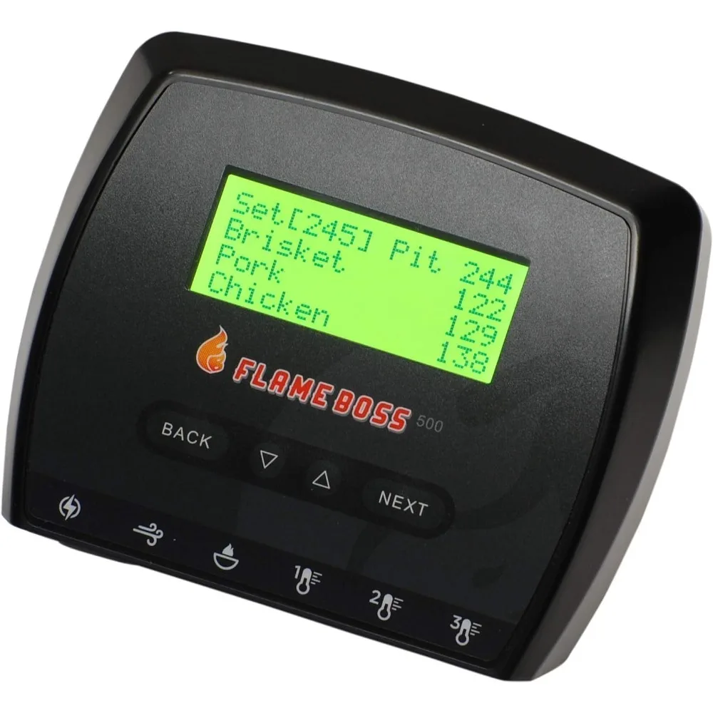 Smart BBQ Smoker Temperature Controller with Patented Variable Speed Fan, Flame Boss 500 Kamado WiFi