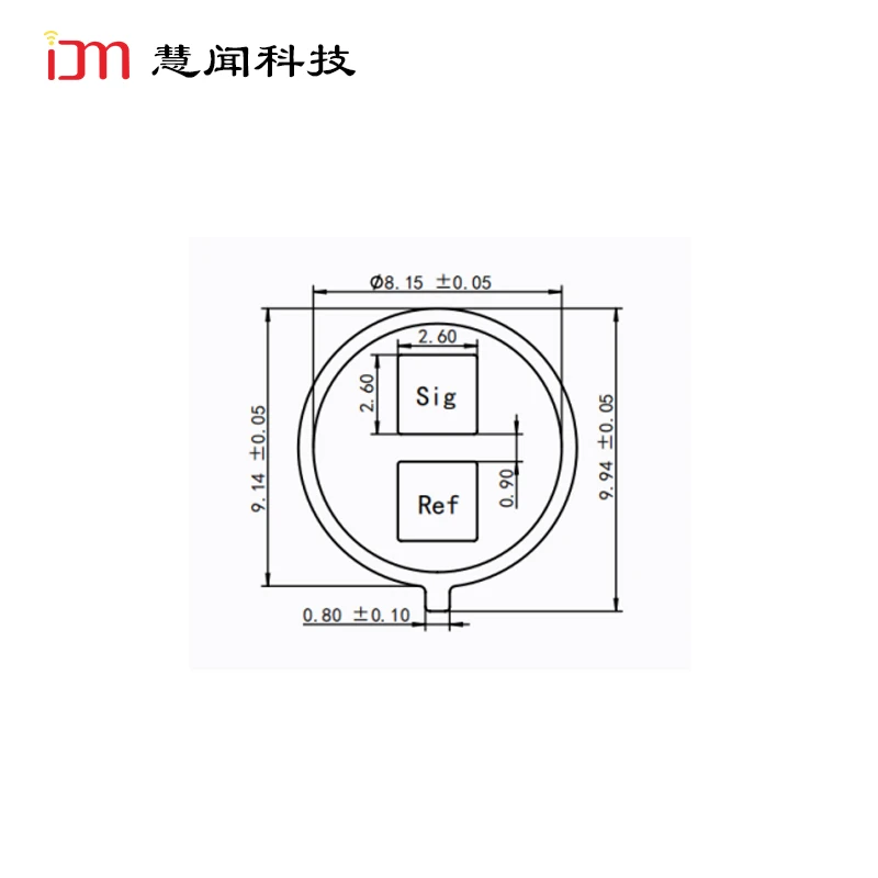 Thermoelectric Infrared CO2 Detector SFO1006-02 Dual Channel Carbon Dioxide Gas Sensor