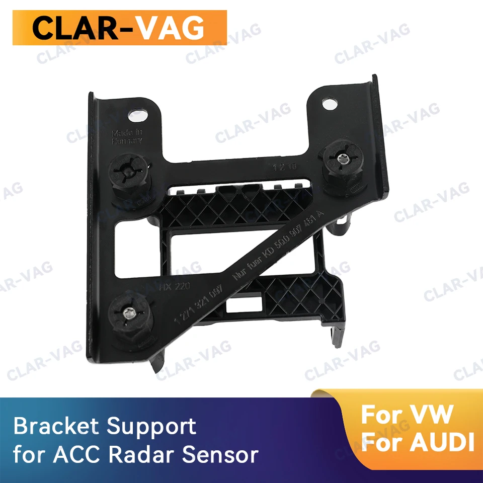 Suporte para Sensor de Radar de Controle de Cruzeiro Adaptativo ACC 5Q0907461A para Audi A3 S3 e VW Golf 7 MK7 2013-2017 Golf R 2014-2020