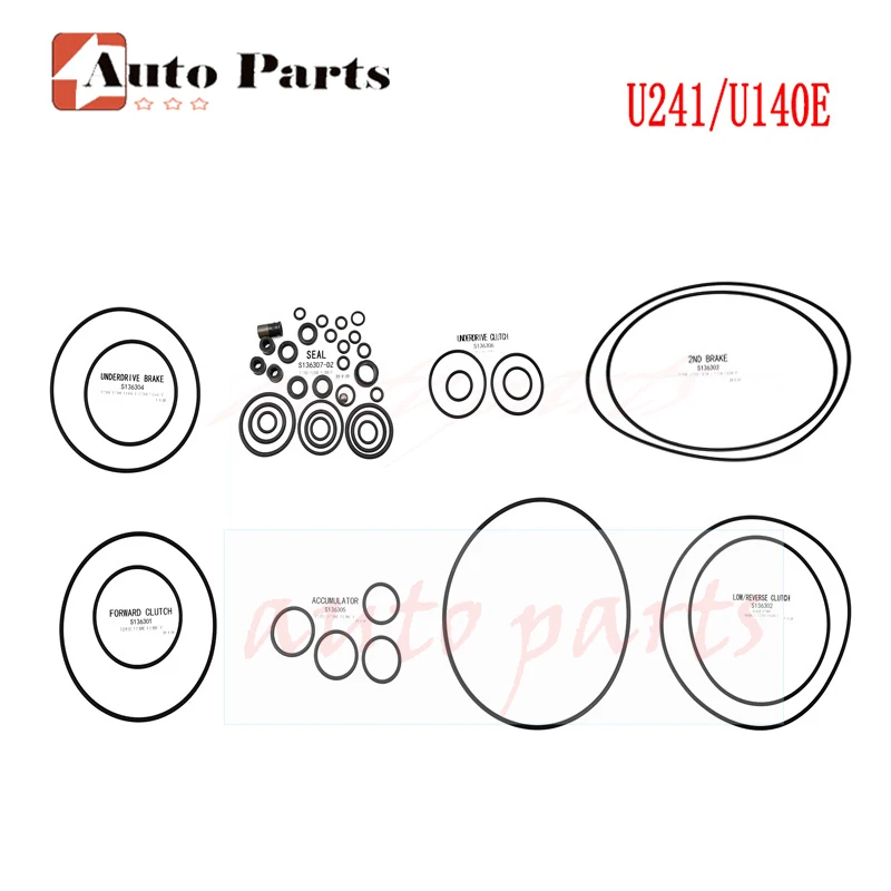 Automatic Transmission U241/U140E Seal Kit Gasket Box Repair Pack K136A Car Parts