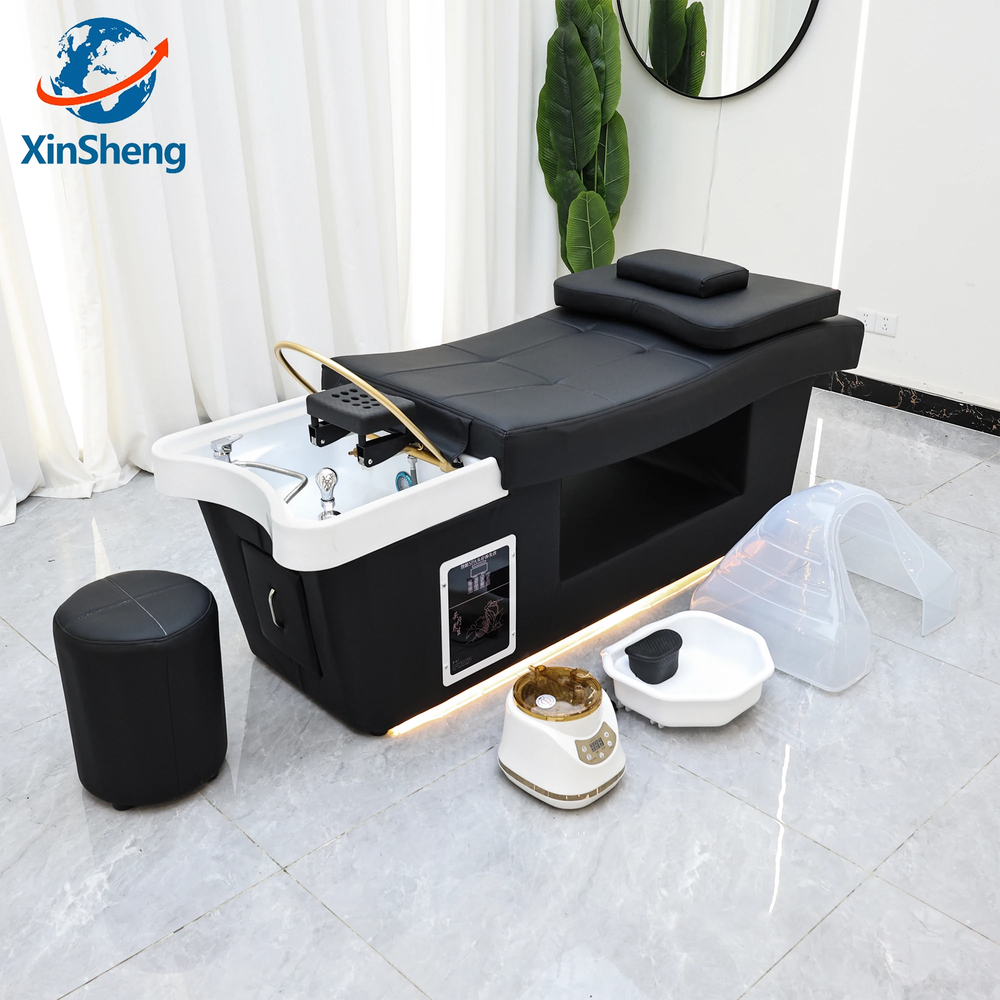 

XinSheng Thai Massage Table Massage Bed Head SPA Shampoo Beds Beauty Salon Furniture Sofa Bed Barber Hair Washing Equipment