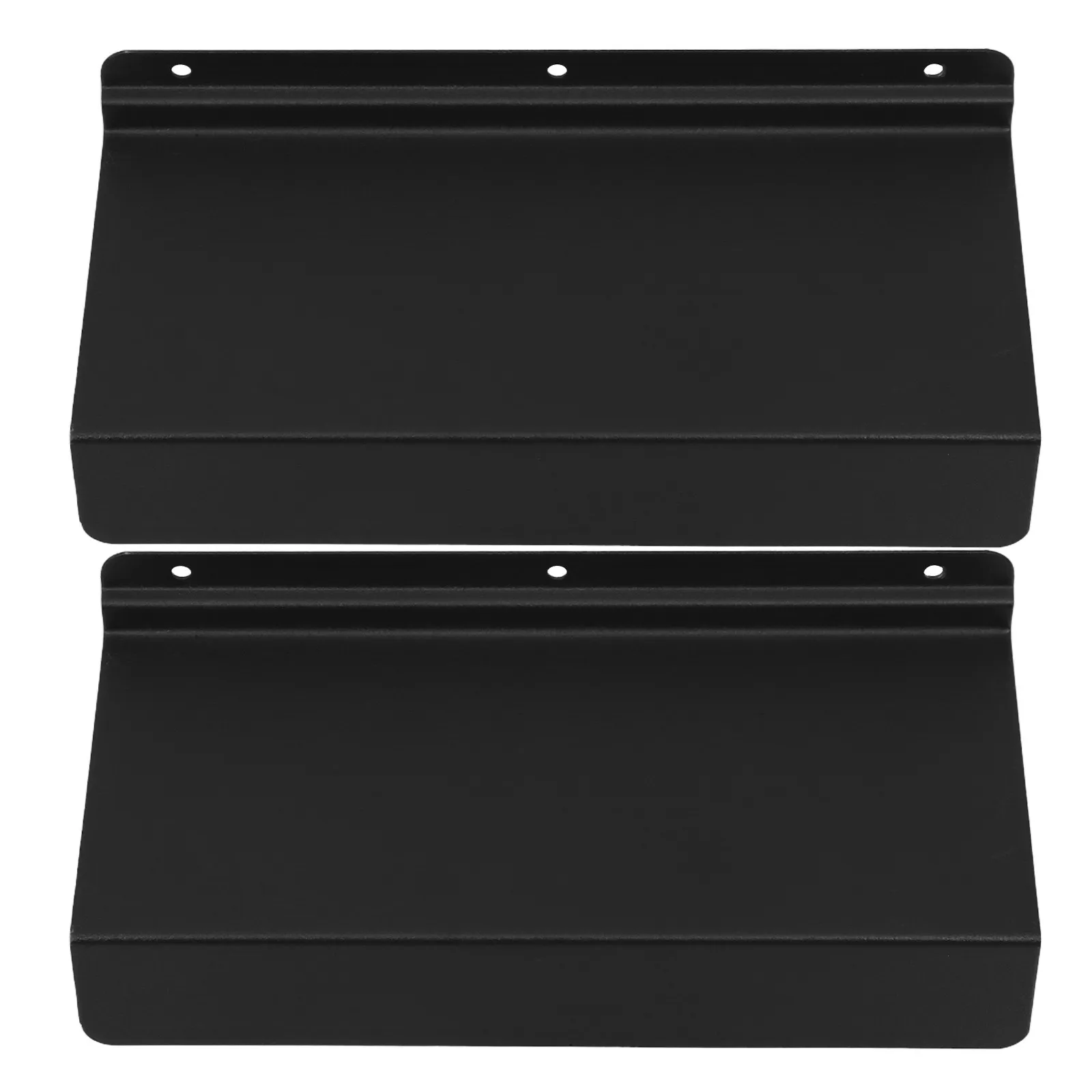 2Pcs Shoe Wall Display Rack Iron Slotted Wall Mounted Floating Shelf Organizer Sneakers High Heels Store Closet Storage Unit