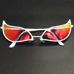 Donquixote okulary przeciwsłoneczne z PVC Doflamingo okulary Cosplay Anime okulary przeciwsłoneczne kocie oczy dla kobiet mężczyzn zabawny prezent na boże narodzenie rekwizyty na przyjęcia