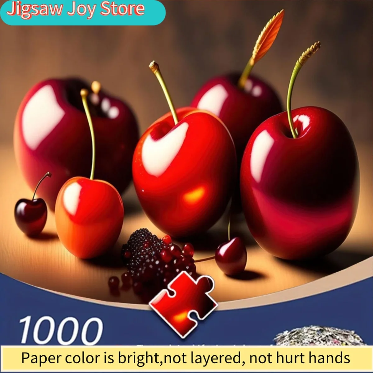 

Пазл из 1000 деталей для взрослых с дизайном в стиле витраж: дерево, бабочка, цветок и листья, идеально подходит для обучения.