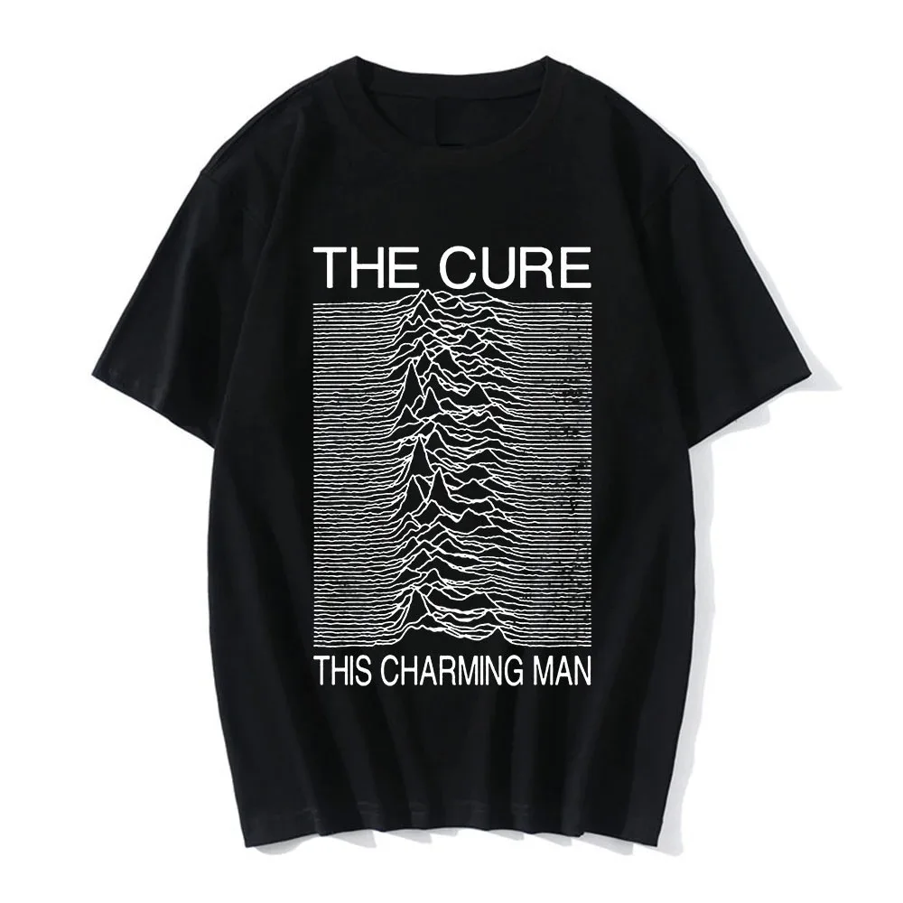 Best THE CURE Rock Band Boys Don't Cry American Casual Short-Sleeved T-Shirt Suitable for Both Men and Women