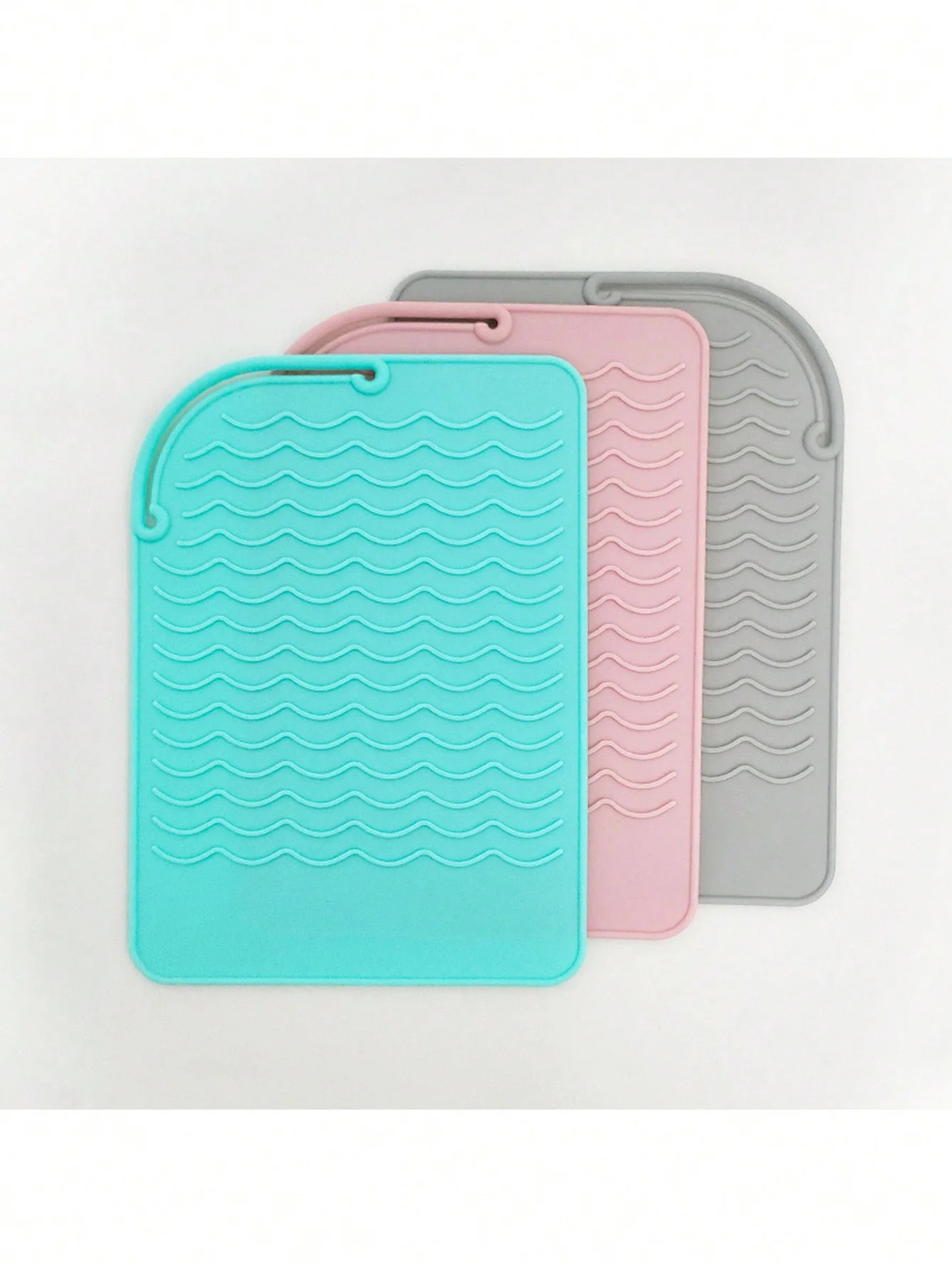 Silicone Curling Iron Insulation Cover, High Temperature Resistant, Anti-Scalding Insulation Pad, Travel-Friendly, Multi-Functional Silicone Storage Bag