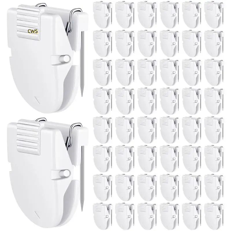 

50Pcs Cubicle Clips Fabric Panel Cubicle Accessories Fabric Partition Panel Wall Clip Office Photos Wall For Notes Memos