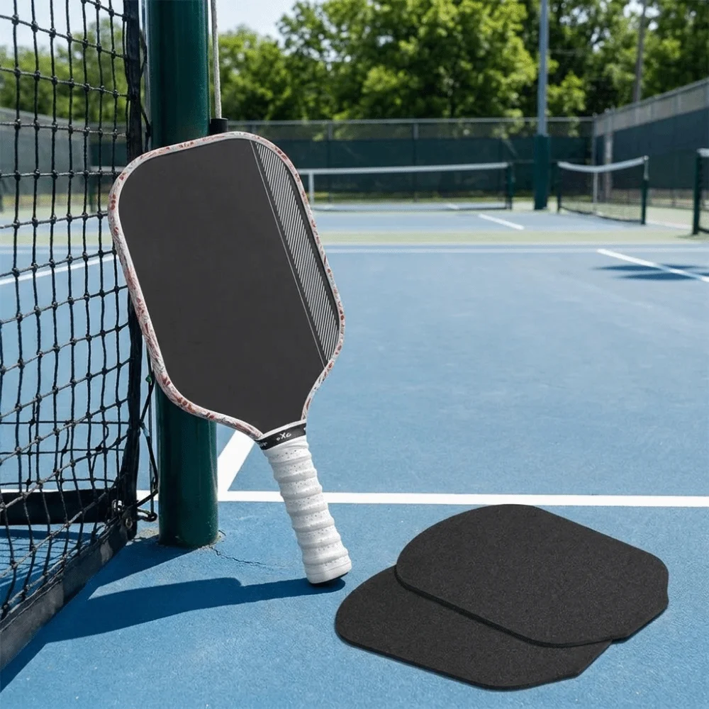 2Pcs Non-slip Pickleball Paddle Surface Sticker Abrasion-resistant Ultra-light Pickleball Paddle Protective Film