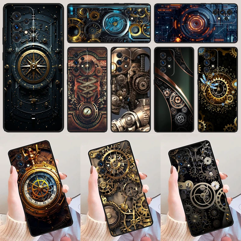 Steampunks For Samsung Galaxy A52 A72 A73 A20e A21S A50 A70 A11 A12 A42 A31 A40 A51 A71 A32 A80 A91 Phone Case Cover