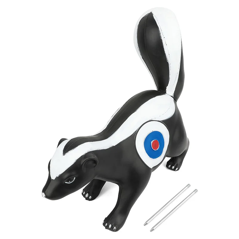 1PC Archery Targets 3D Skunk Animal Shooter Two-Side Cores Shooter Targeting Practice Training Hunting Shooting Accessories