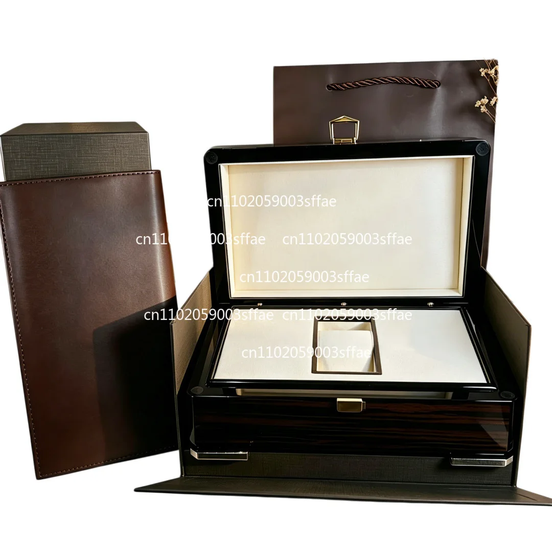 Brown High-end Solid Wood Watch Box Gift Bag, Paint Baking Process, Jewelry Packaging