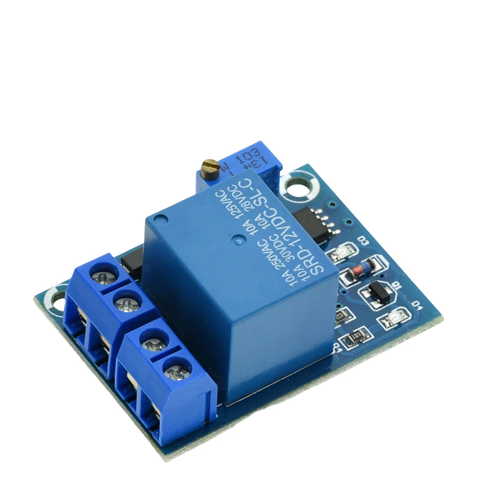 DC 12V Battery Undervoltage Low Voltage Cut off Automatic Switch Recovery Protection Module Charging Controller Protection Board image 3