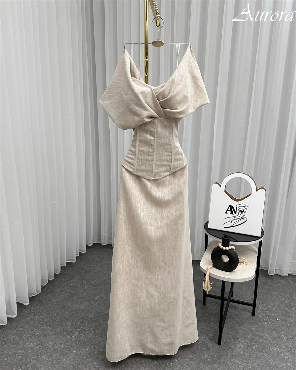 Customized Classic V-Neck A-Line Prom Dresses Elegant Off the Shoulder 2025 Evening Dress High Quality Special Occasion Gowns