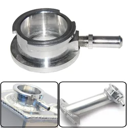 32mm 1.25'' ID Billet Aluminium Weld-On Radiator Hose Connector Filler Neck Flange Adapter