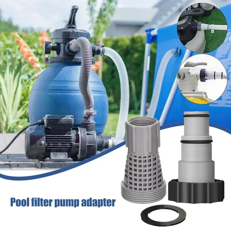 Pool Hose Adapter Hose Connector Replacement Hose Connector Leak-Proof Effective Pool Hose Conversion Adapter Filter Hose