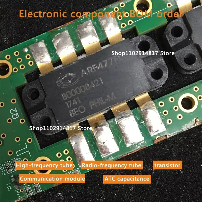 

ARF477FL 1PCS/ ATC capacitor high-frequency tube RF tube Communication module Microwave tube Electronic components